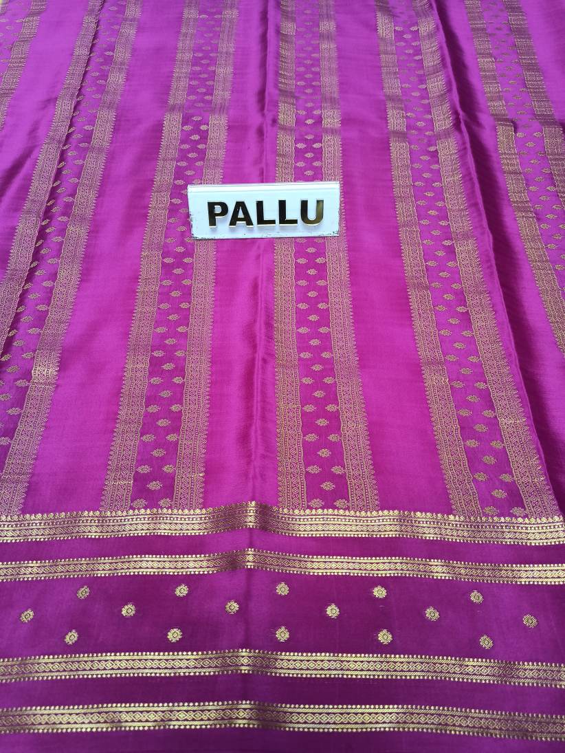 Pure Mysore Silk Saree.