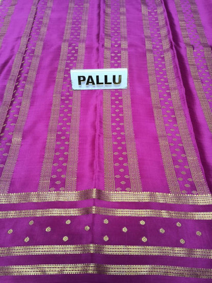 Pure Mysore Silk Saree.