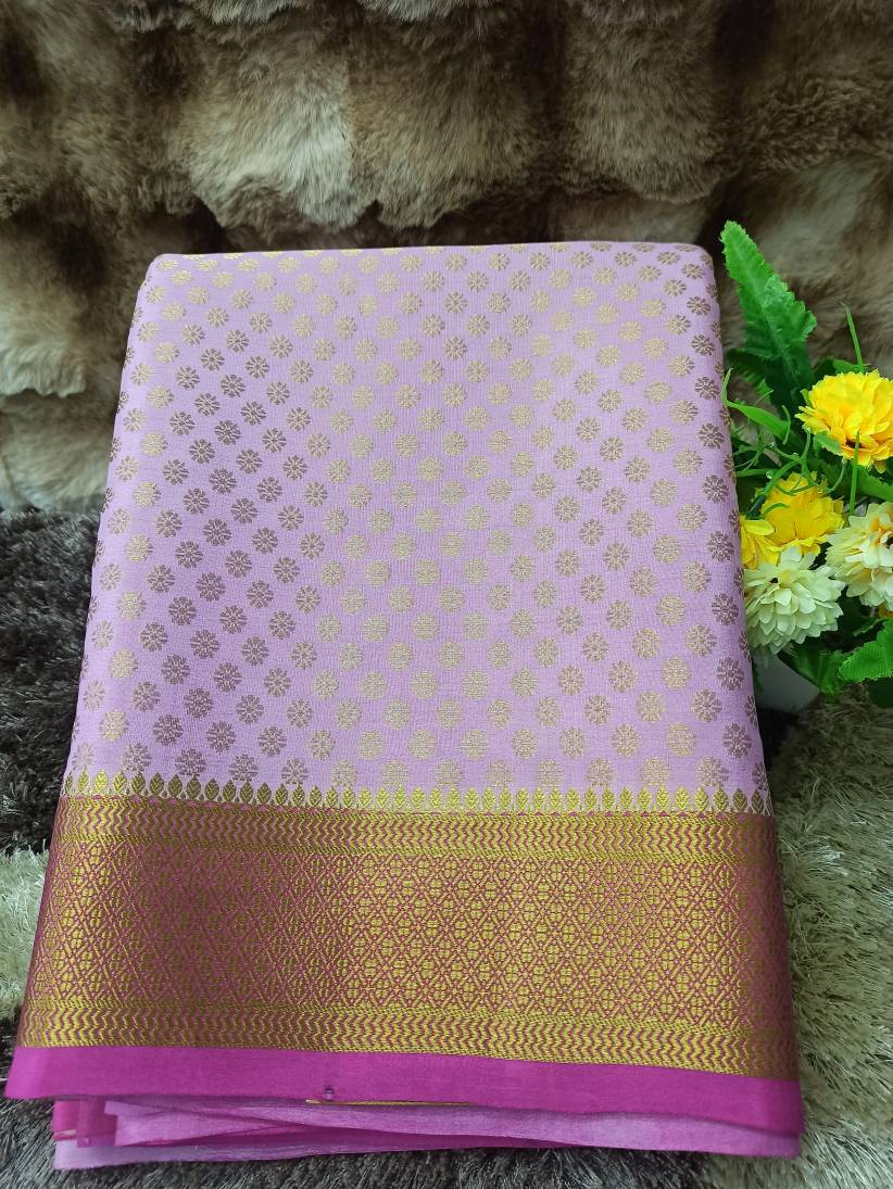Pure Mysore Silk Saree.