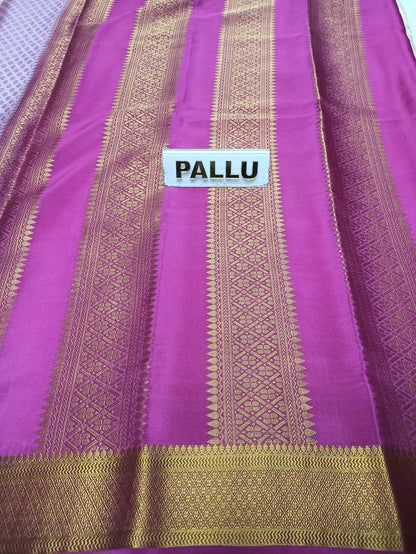 Pure Mysore Silk Saree.