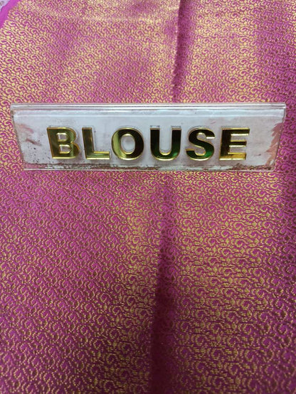 Pure Mysore Silk Saree.