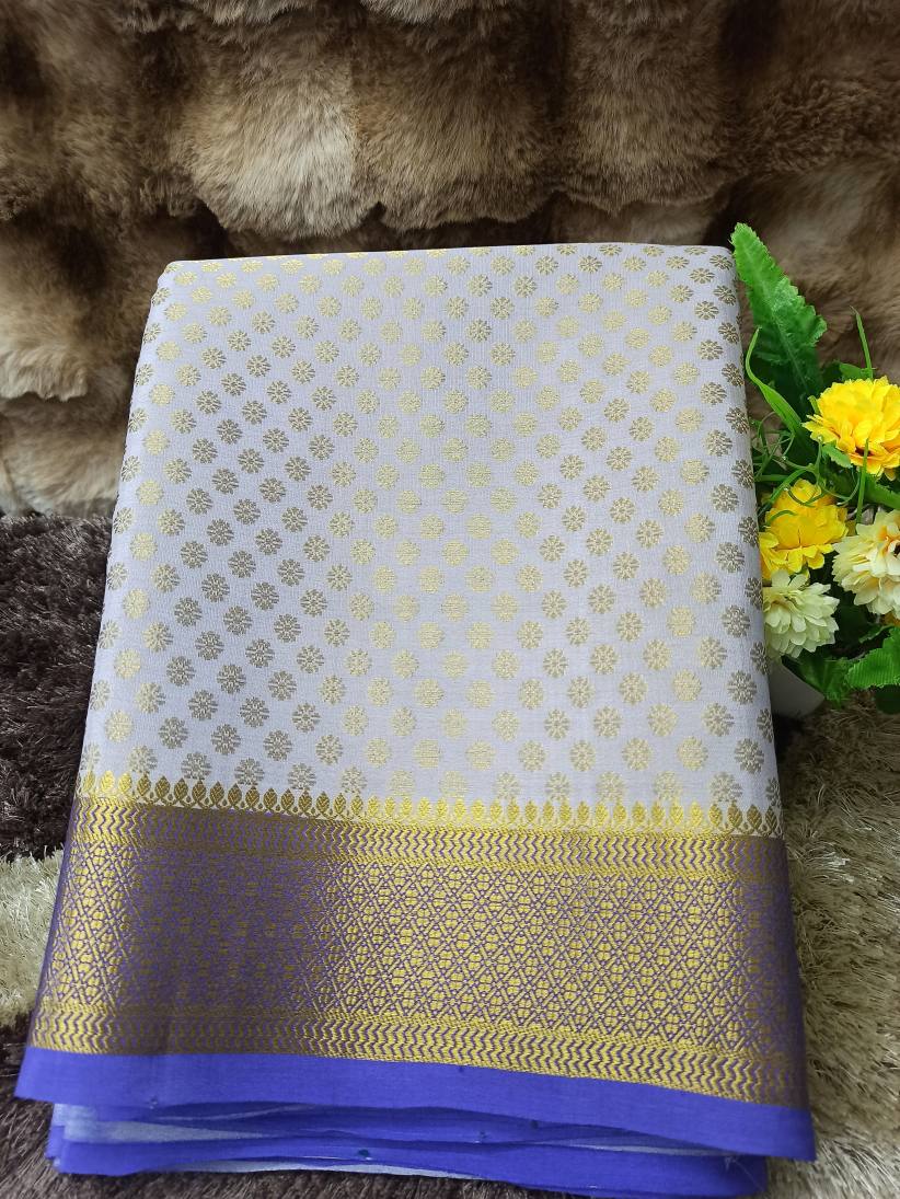 Pure Mysore Silk Saree.