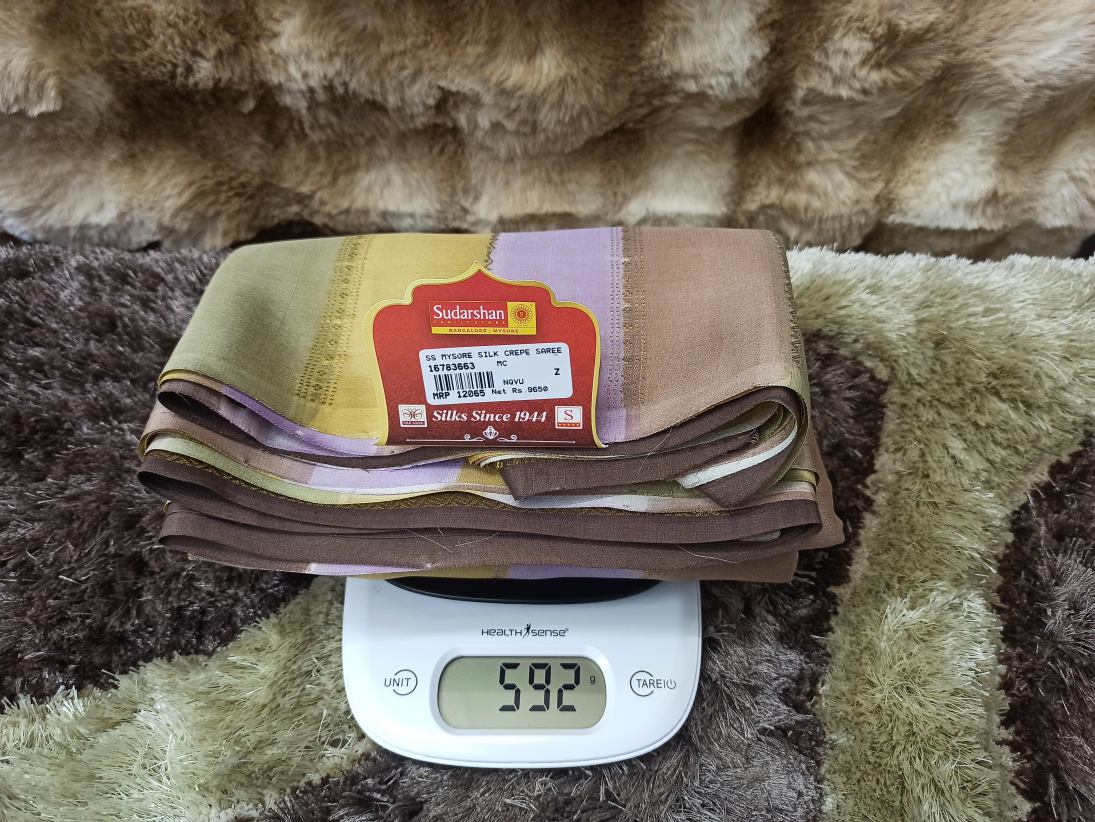 Pure Mysore Silk Saree.