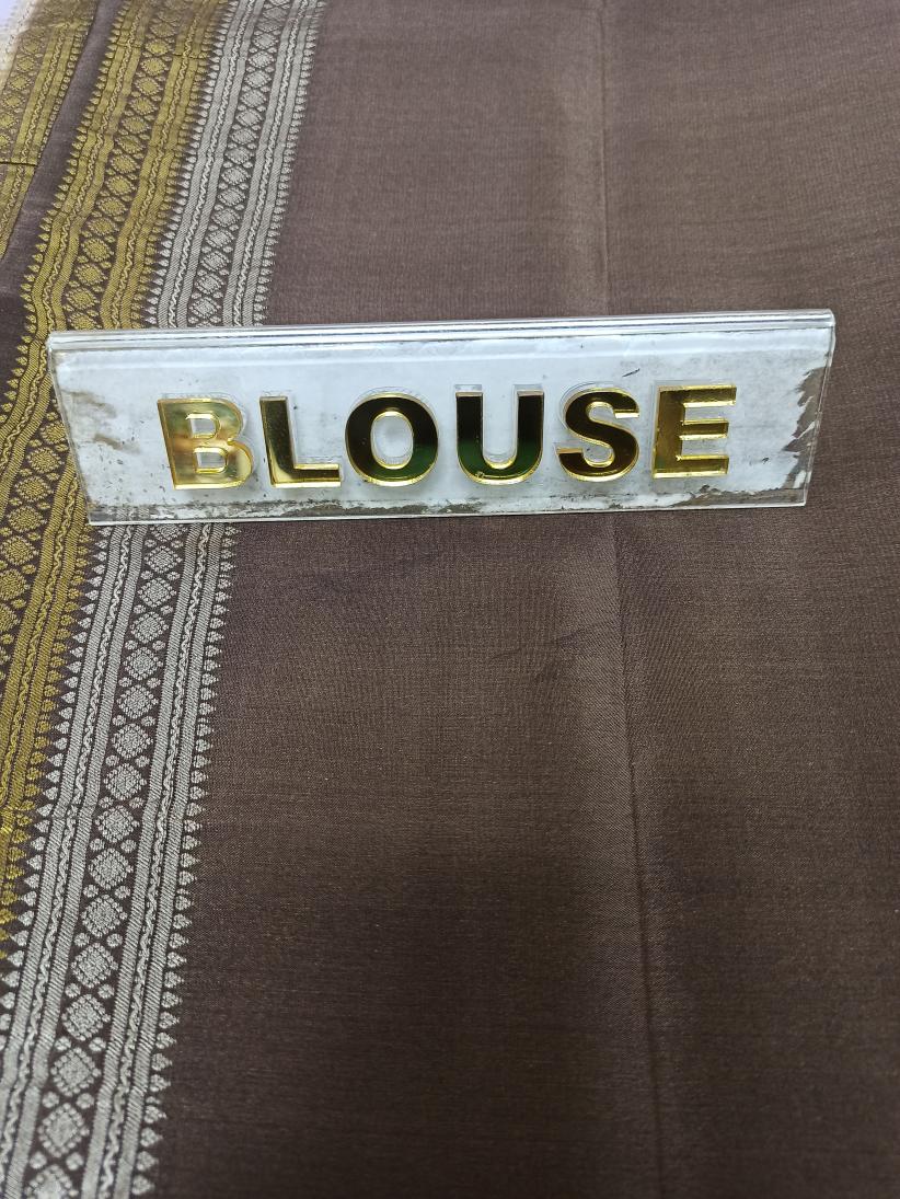 Pure Mysore Silk Saree.