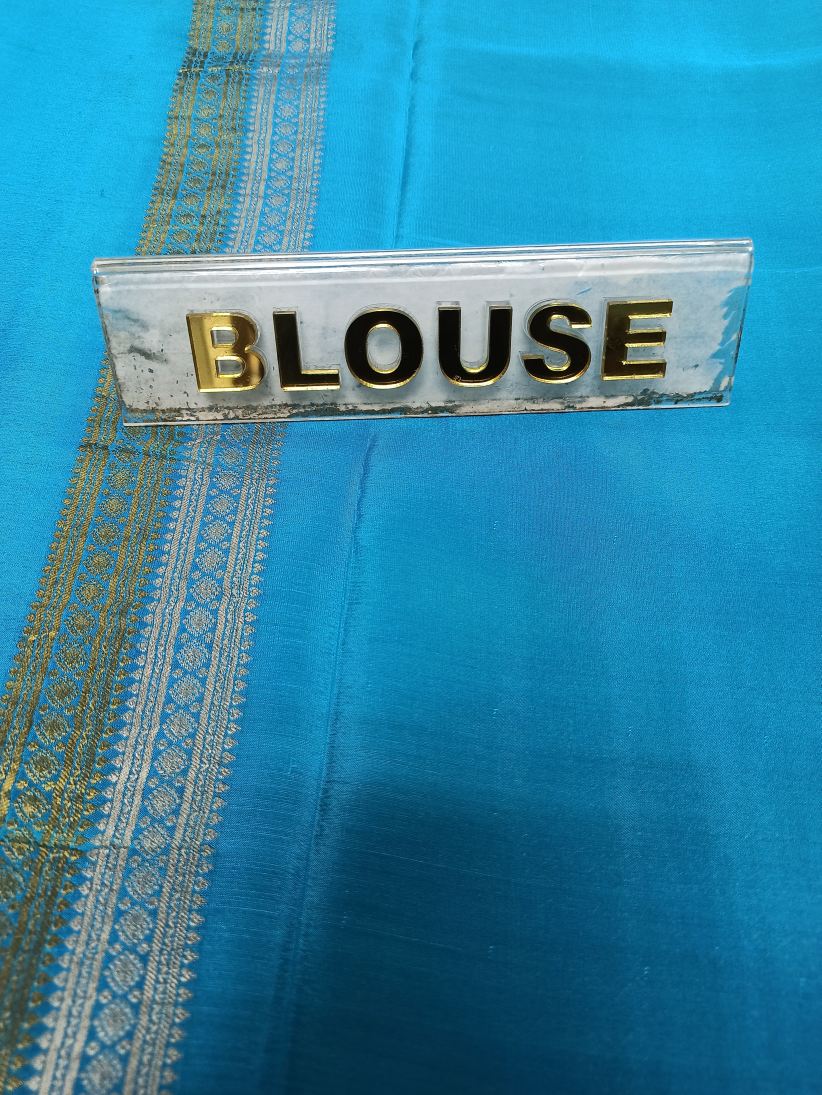 Pure Mysore Silk Saree.