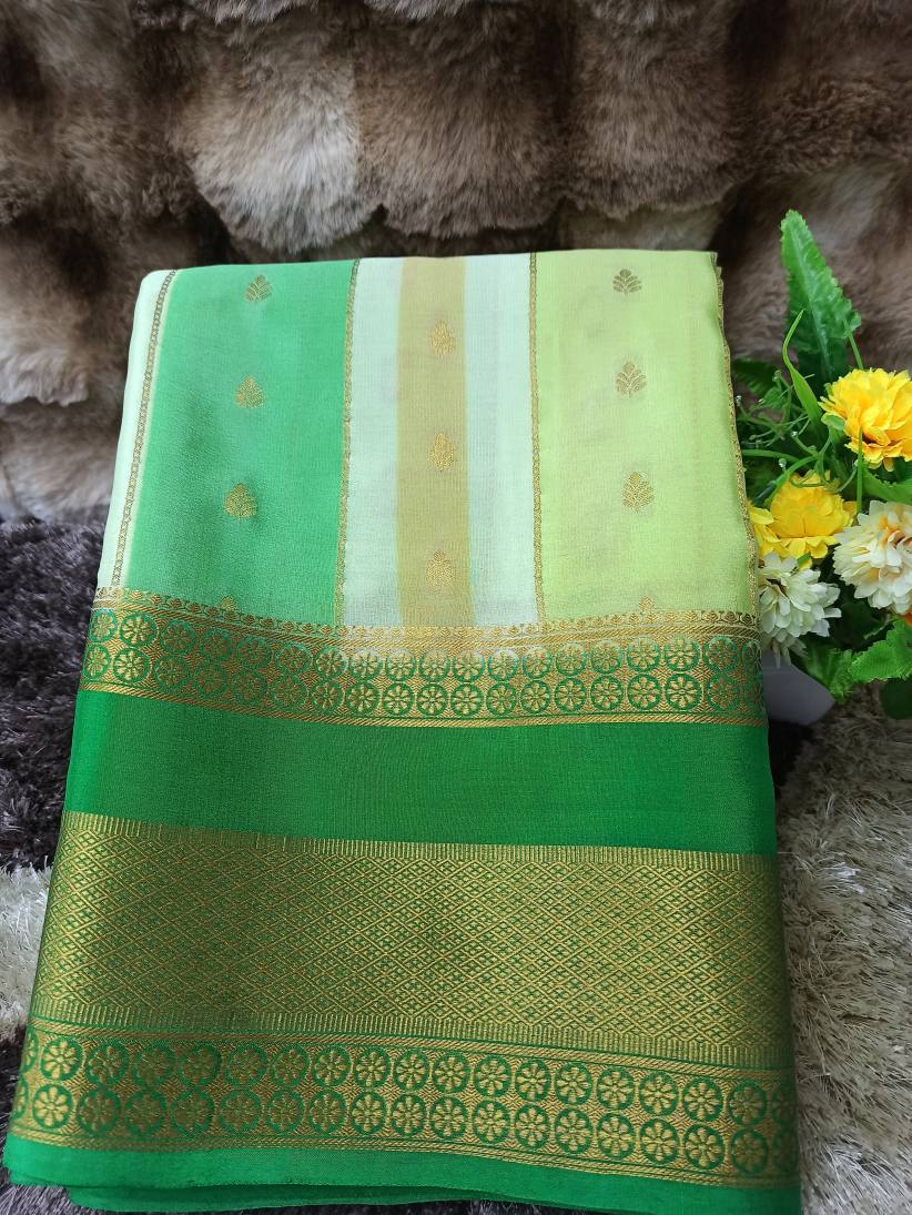 Pure Mysore Silk Saree.