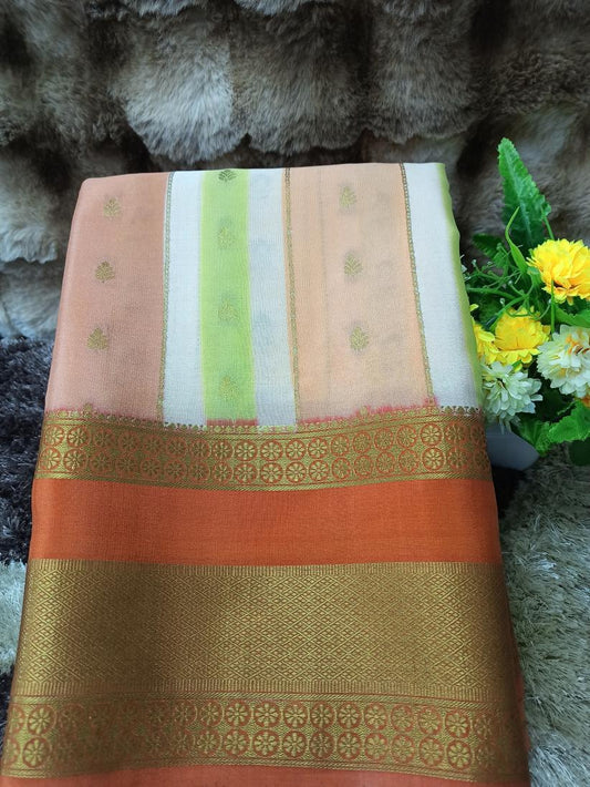 Pure Mysore Silk Saree.
