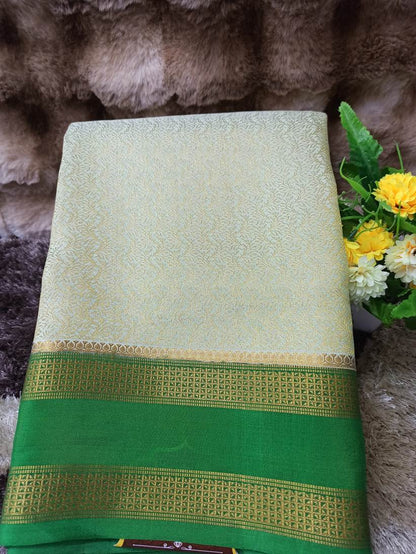 Pure Mysore Silk Saree.