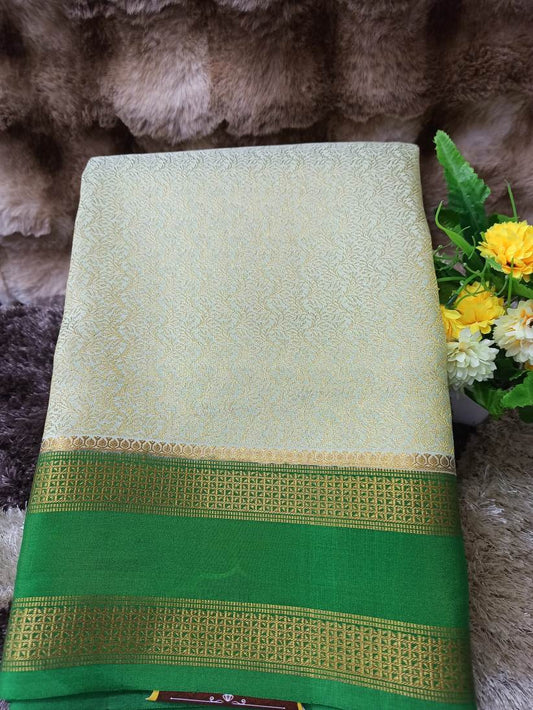 Pure Mysore Silk Saree.