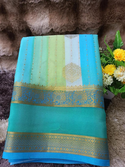Pure Mysore Silk Saree.