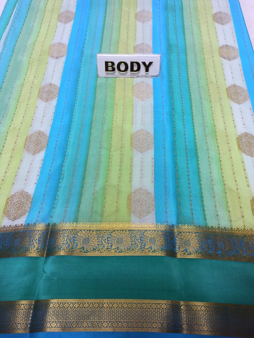 Pure Mysore Silk Saree.