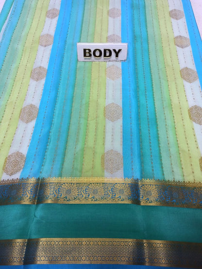 Pure Mysore Silk Saree.