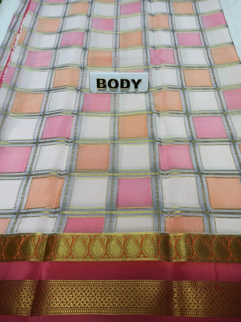 Pure Mysore Silk Saree.