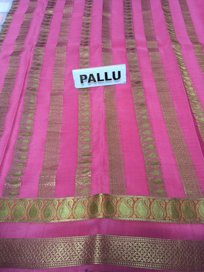 Pure Mysore Silk Saree.