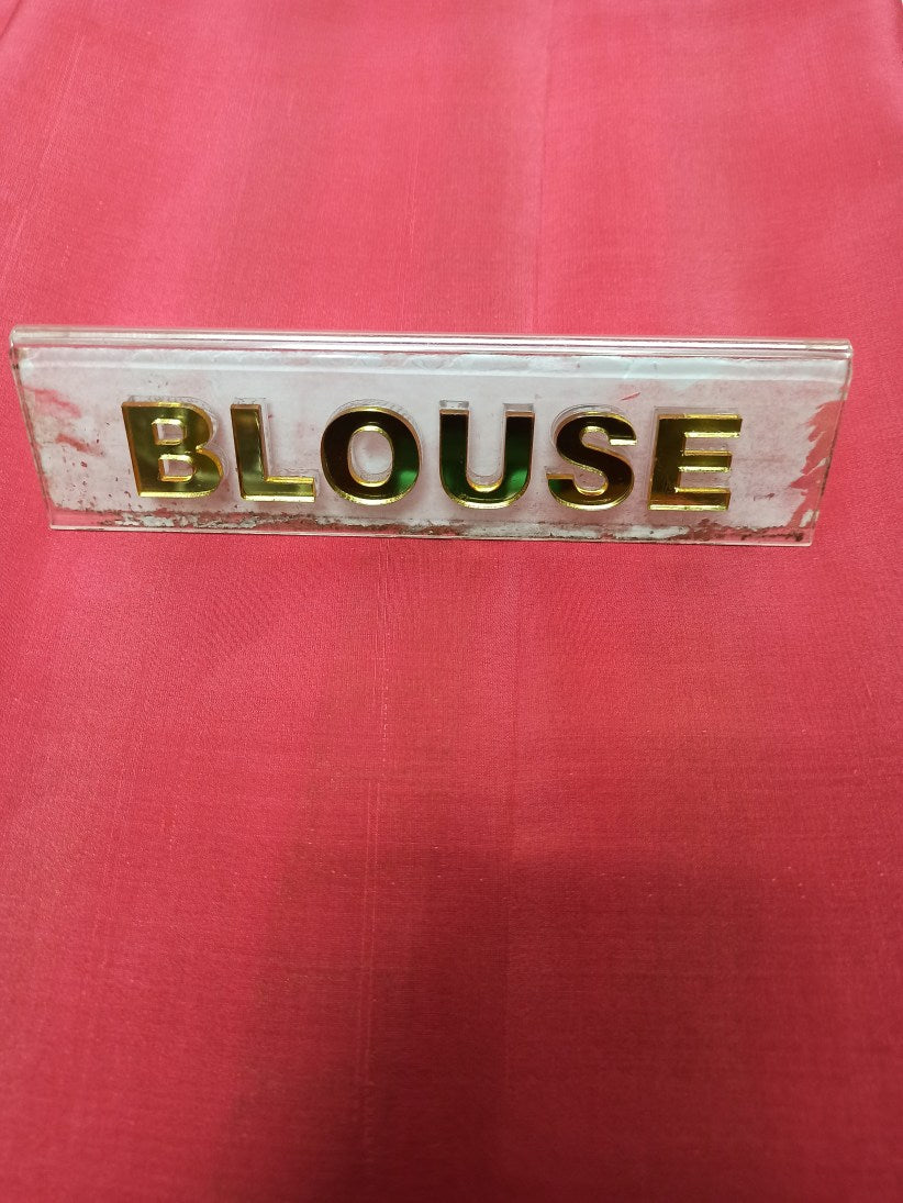 Pure Mysore Silk Saree.