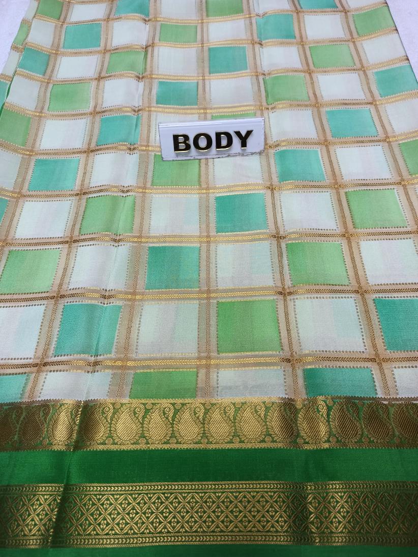 Pure Mysore Silk Saree.