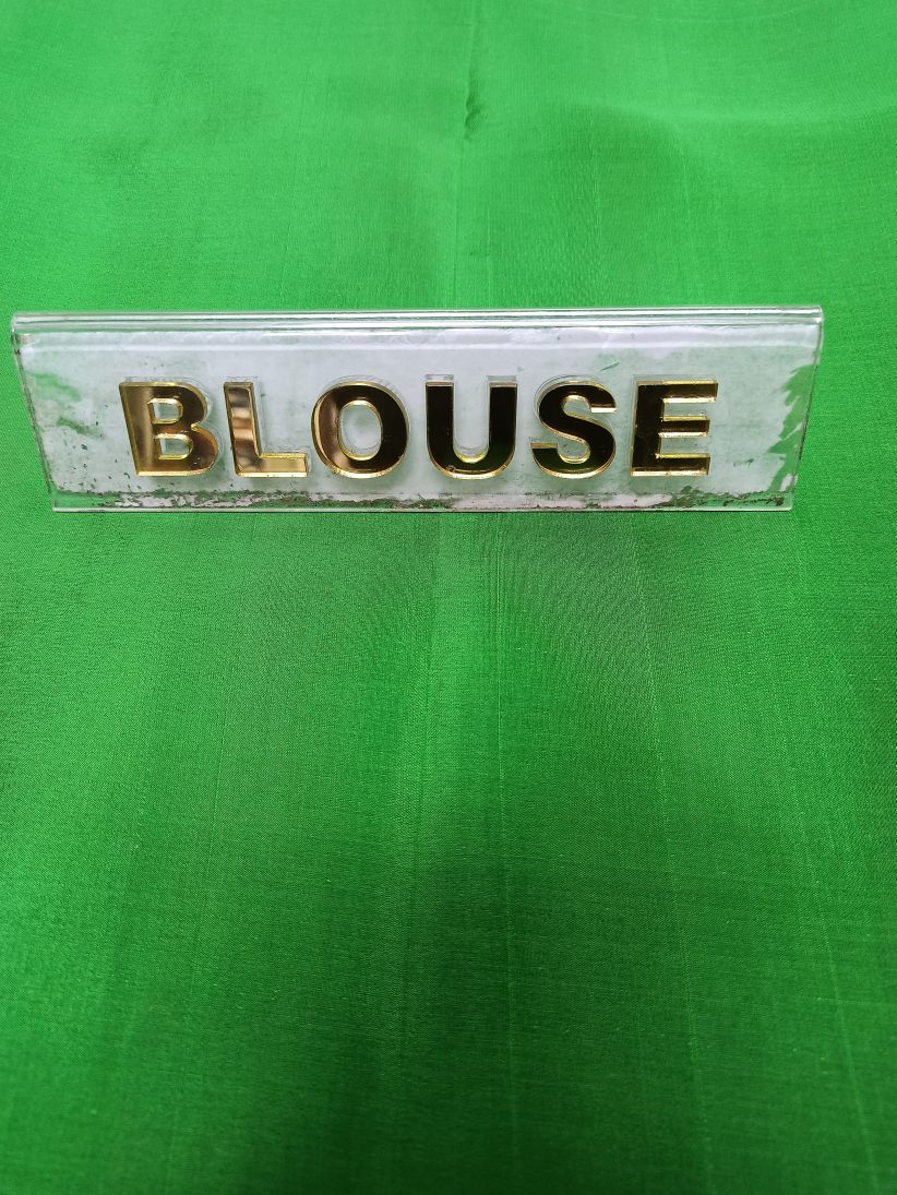 Pure Mysore Silk Saree.