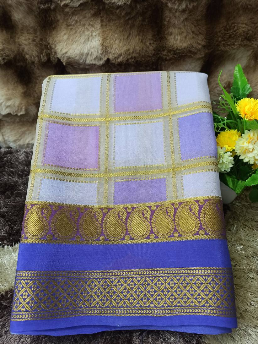 Pure Mysore Silk Saree.