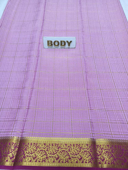 Pure Mysore Silk Saree.