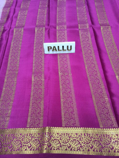 Pure Mysore Silk Saree.