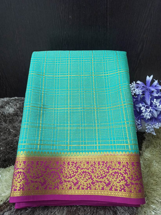 Pure Mysore Silk Saree.