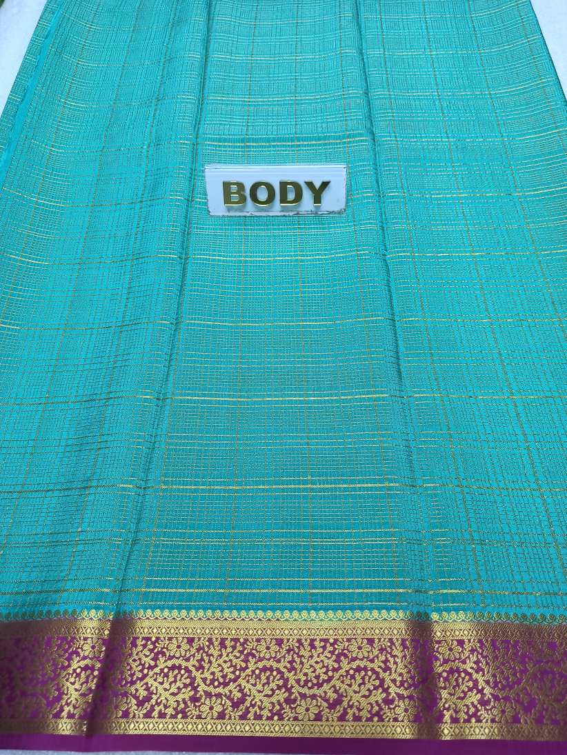 Pure Mysore Silk Saree.