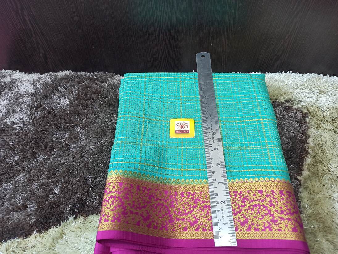 Pure Mysore Silk Saree.