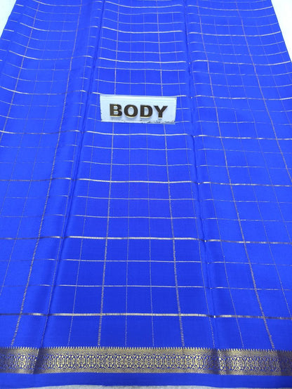 Pure Mysore Silk Saree.