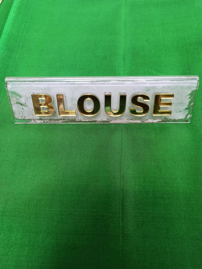 Pure Mysore Silk Saree.