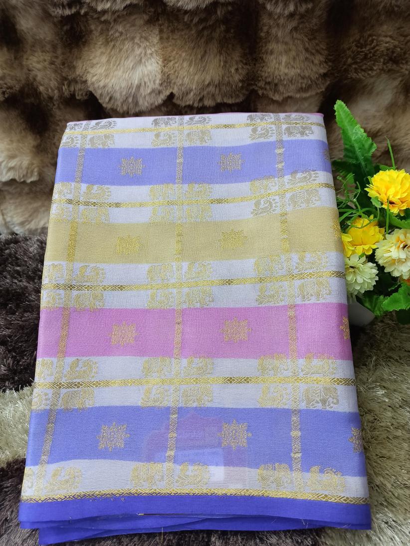 Pure Mysore Silk Saree.