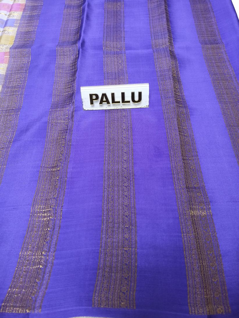 Pure Mysore Silk Saree.