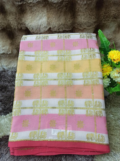 Pure Mysore Silk Saree.