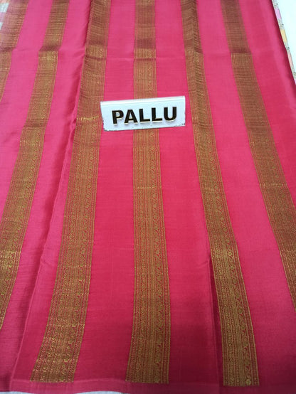Pure Mysore Silk Saree.