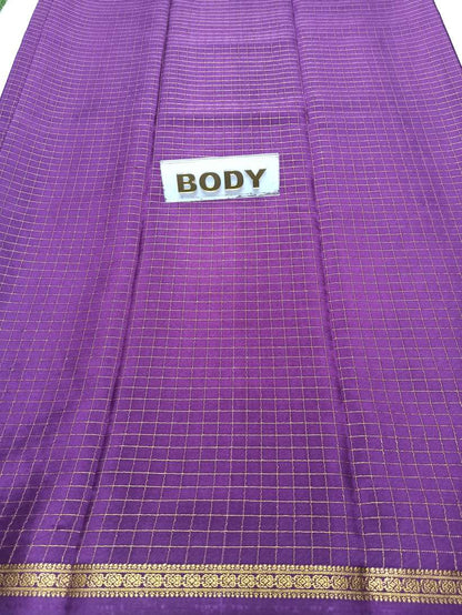 Pure Mysore Silk Saree.