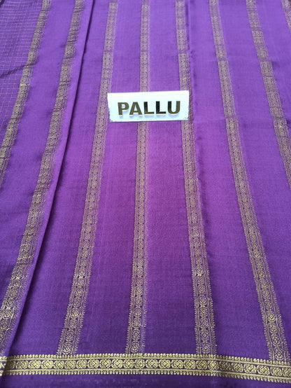 Pure Mysore Silk Saree.