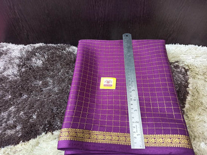 Pure Mysore Silk Saree.