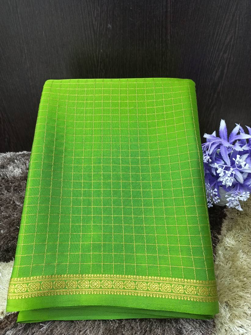 Pure Mysore Silk Saree.