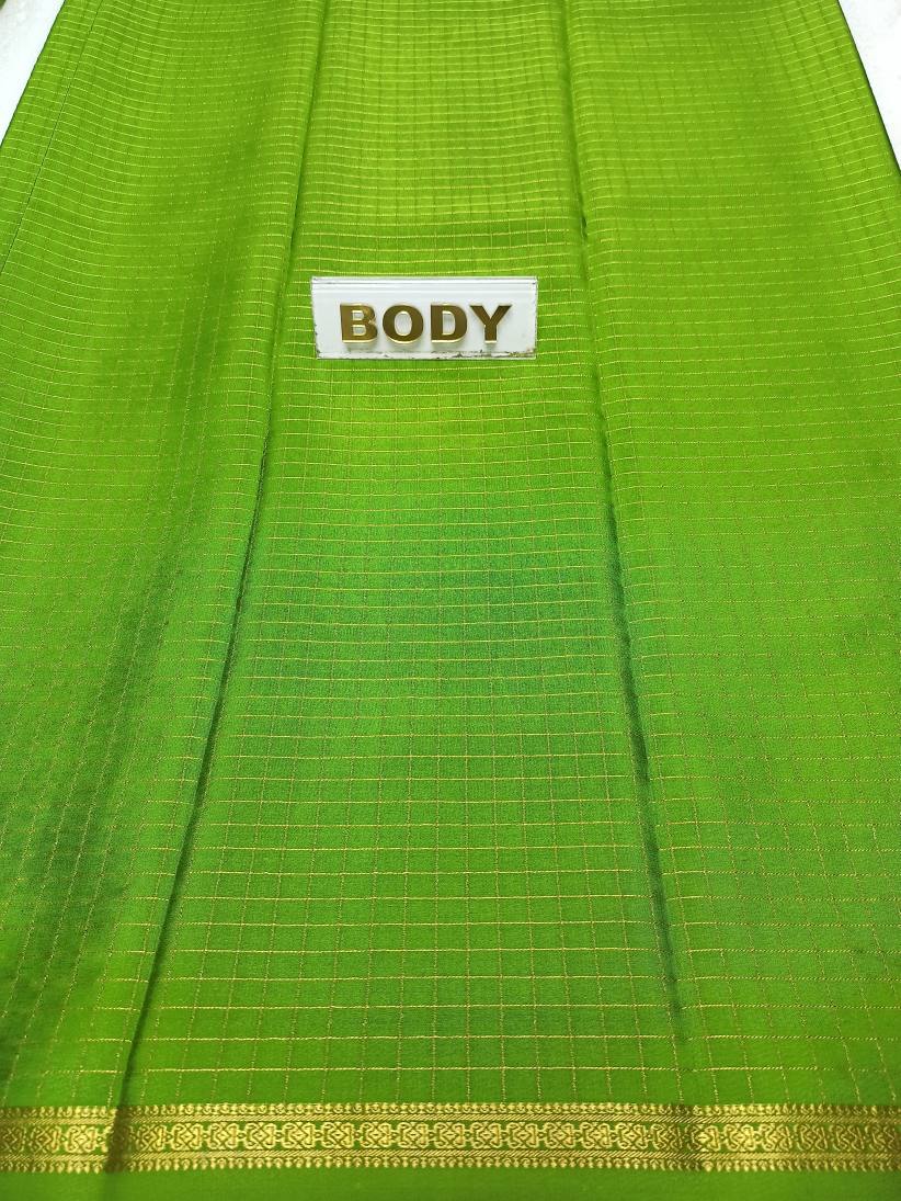 Pure Mysore Silk Saree.