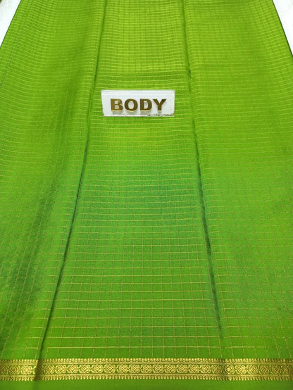 Pure Mysore Silk Saree.