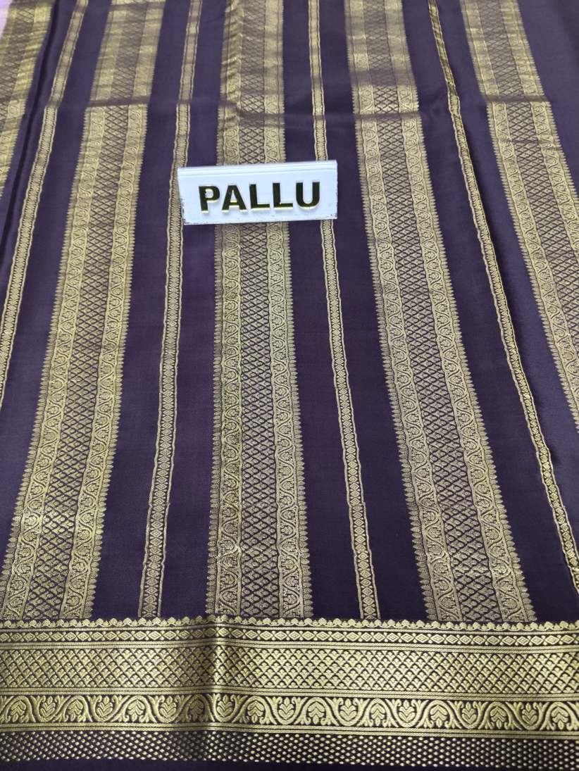 Pure Mysore Silk Saree.