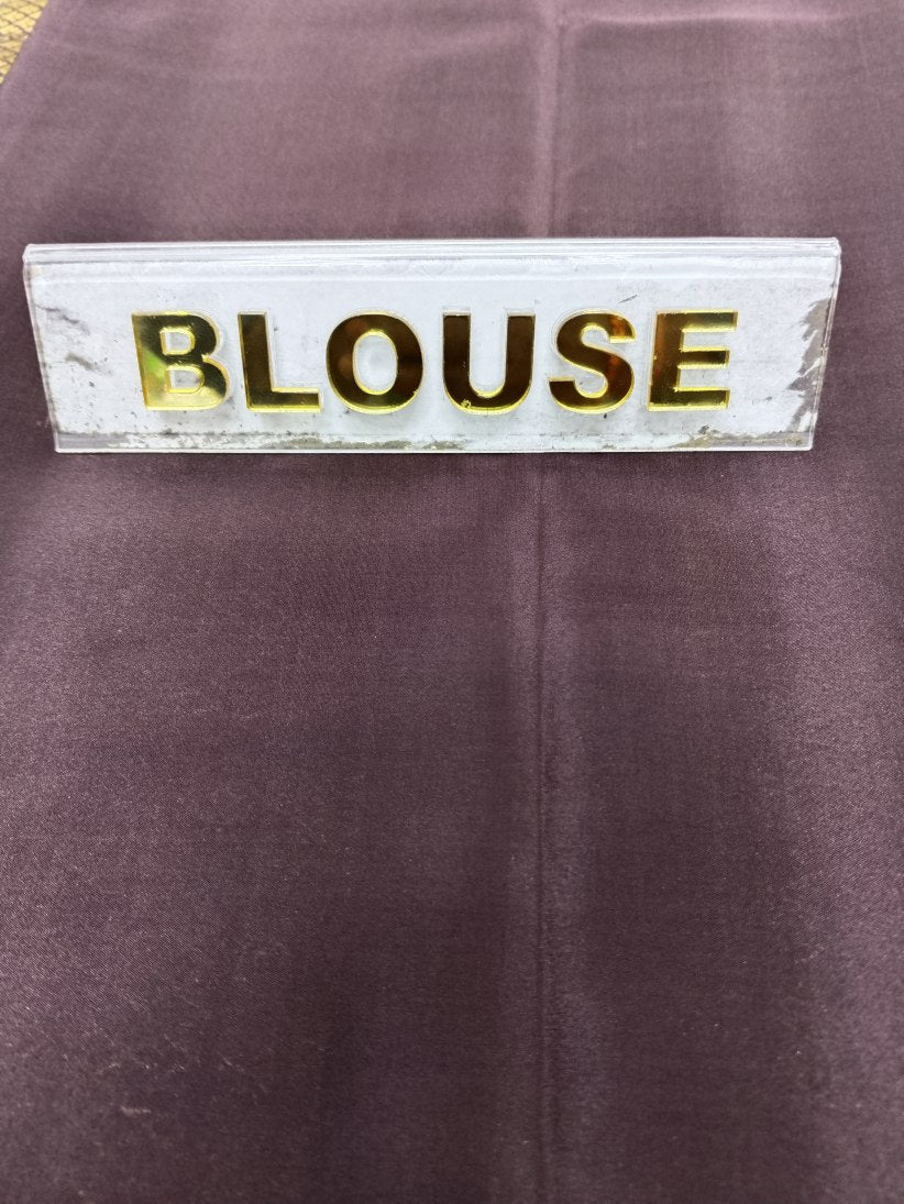 Pure Mysore Silk Saree.