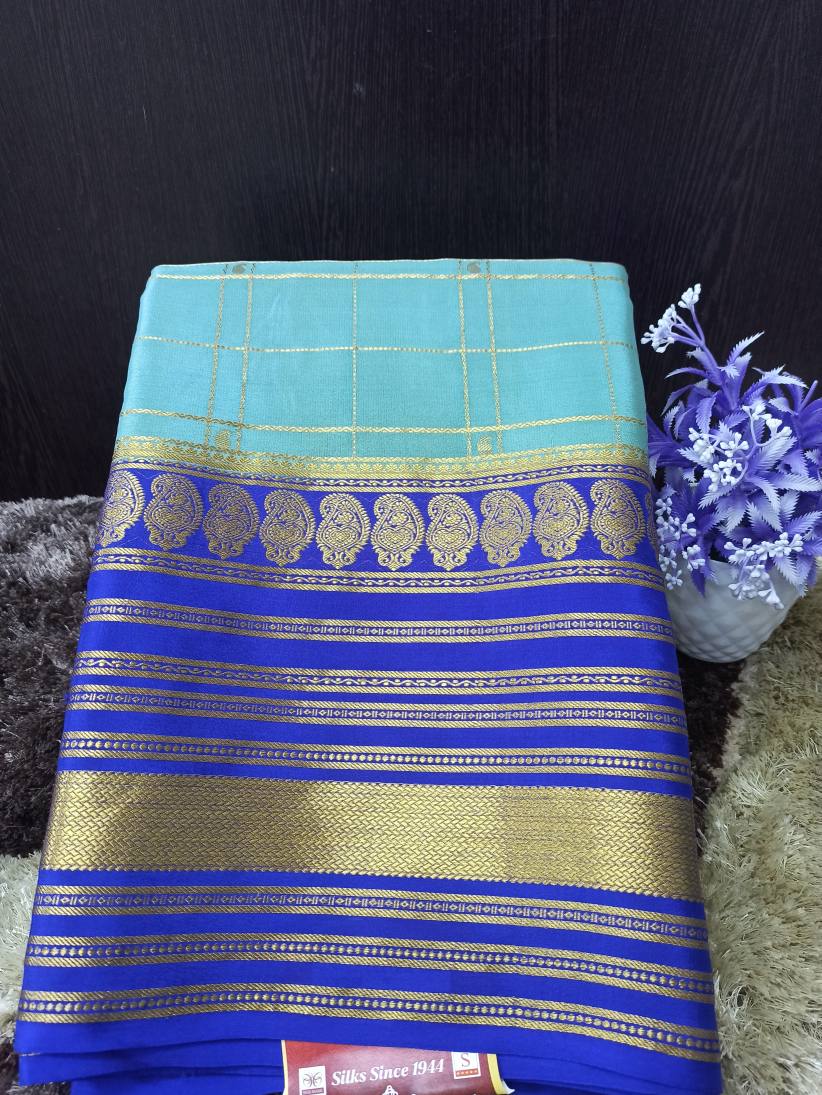 Pure Mysore Silk Saree.