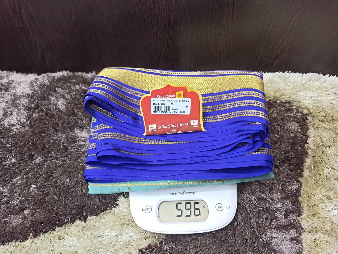 Pure Mysore Silk Saree.