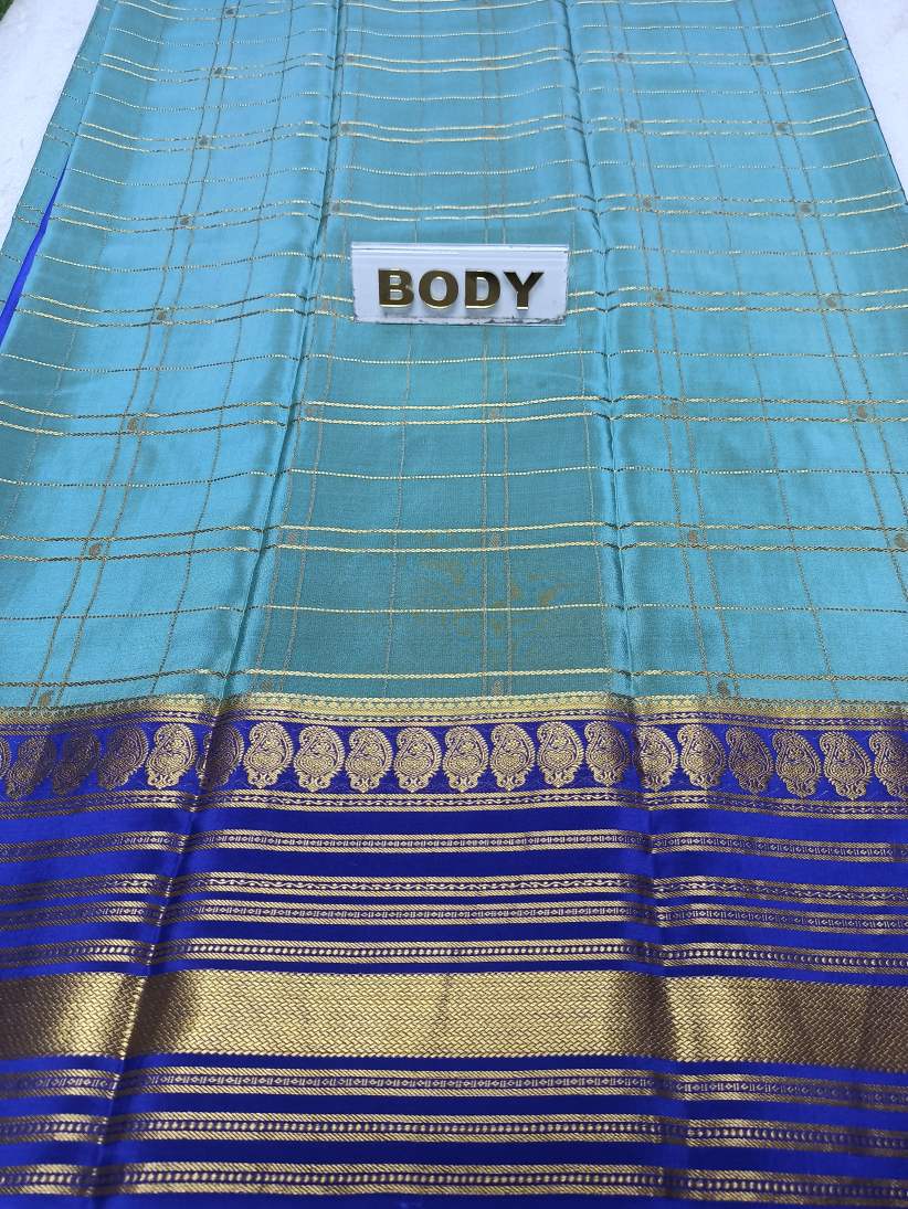 Pure Mysore Silk Saree.