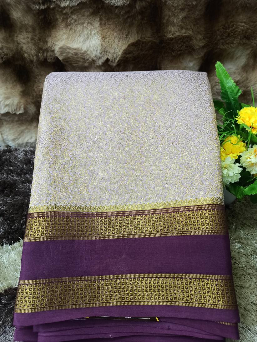Pure Mysore Silk Saree.