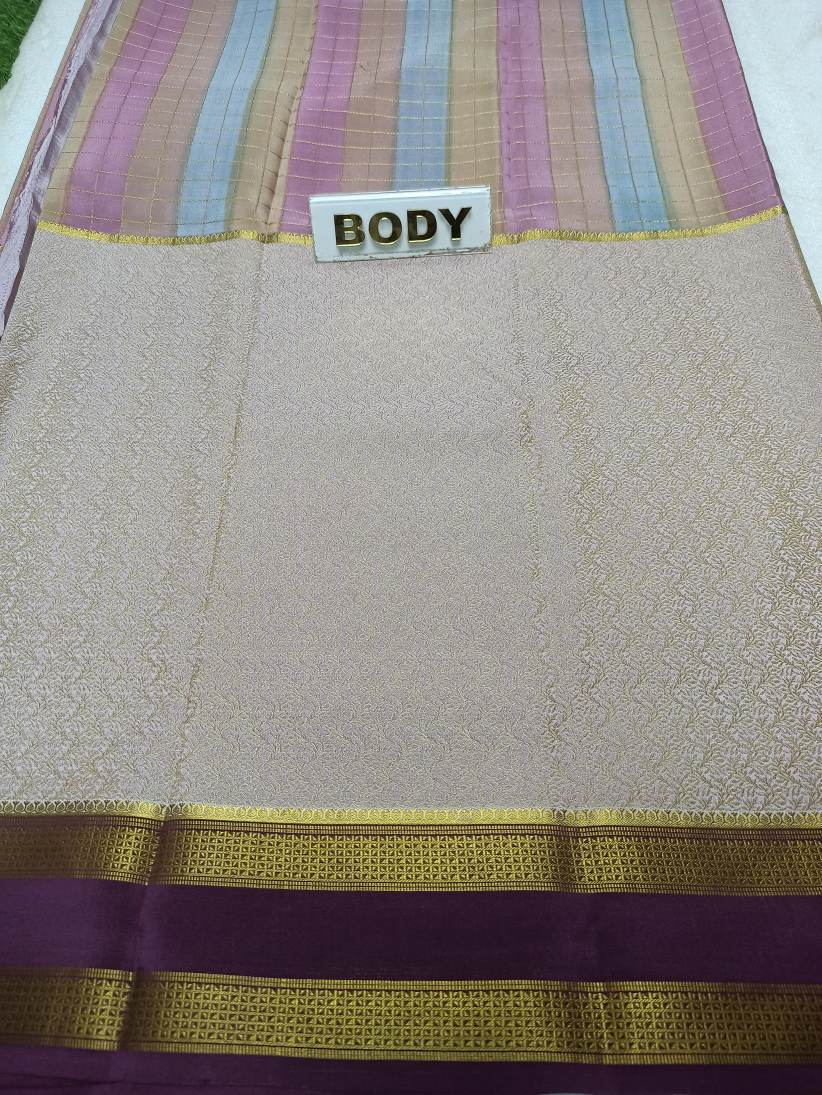 Pure Mysore Silk Saree.