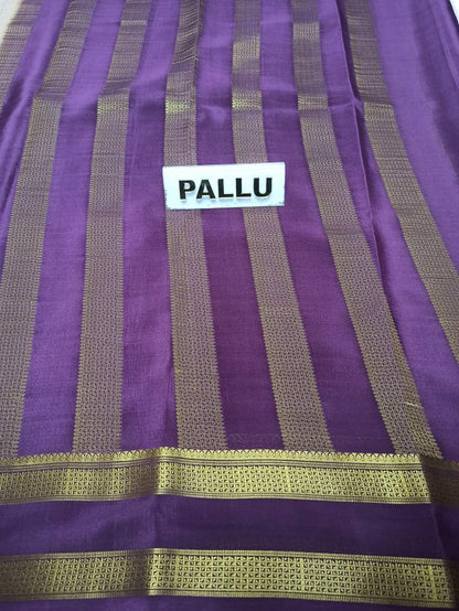 Pure Mysore Silk Saree.