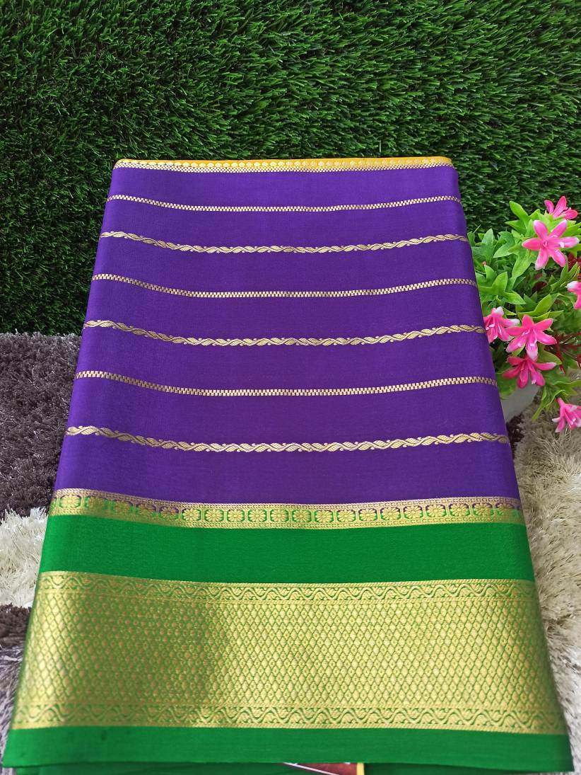 Pure Mysore Silk Saree.