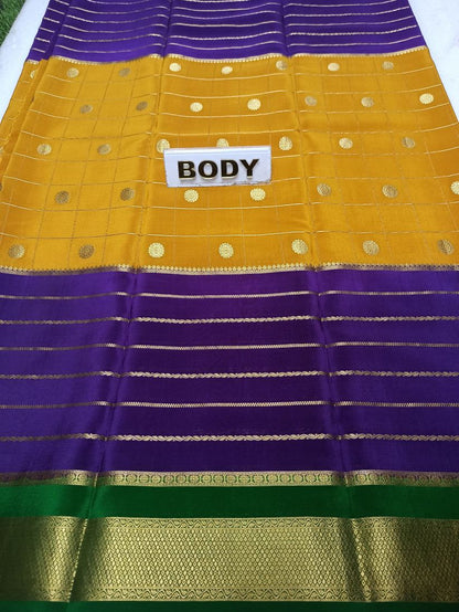 Pure Mysore Silk Saree.