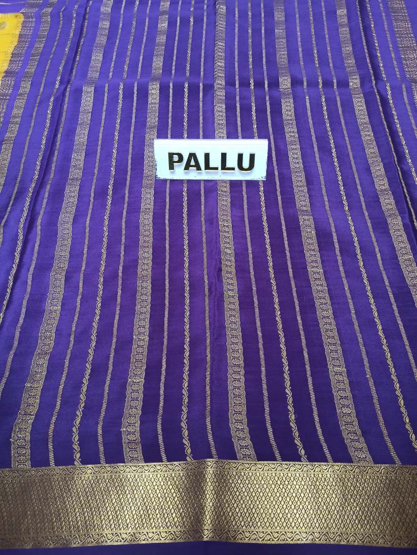 Pure Mysore Silk Saree.